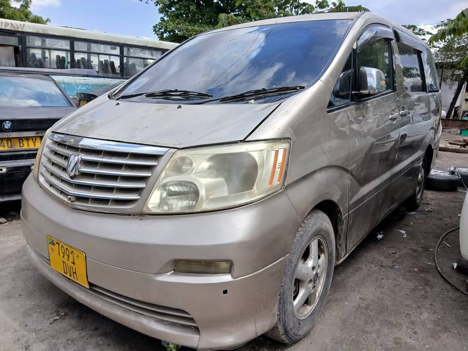 Price Of Toyota Alphard 2003 for Sale in Tanzania