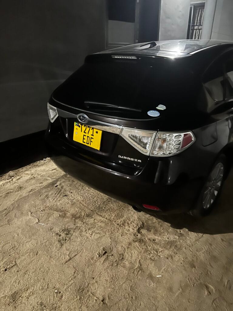 Subaru Impreza bei poa sokoni Dar es salaam Tanzania