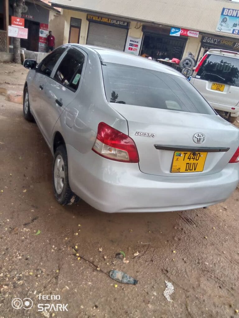 Price Of Toyota Belta 2008 for Sale in Tanzania