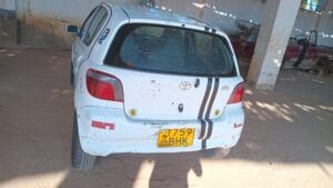 Bei ya Toyota Vitz 2009 Sokoni Lindi Tanzania