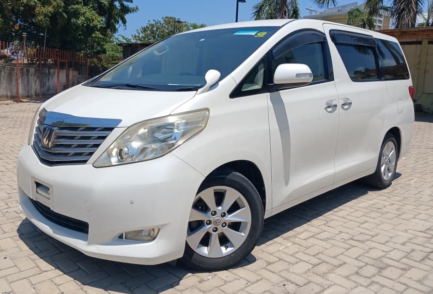 Magari Used Toyota Alphard 2008 Dar es salaam Tanzania