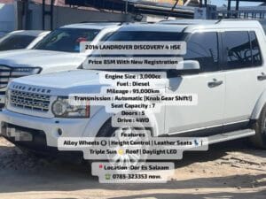 Used Land Rover Discovery 2014 for Sale in Dar es salaam