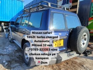Bei ya Nissan Safari 2002 Sokoni Dar es salaam Tanzania