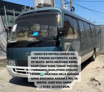 Price of Used Toyota Coaster 2004 for Sale in Dar es salaam Tanzania