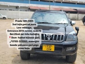 Used Toyota Land Cruiser Prado 2005 for Sale in Dar es salaam
