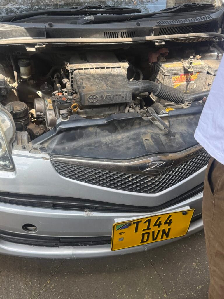 Magari Used Toyota Ractis 2010 Dar es salaam Tanzania