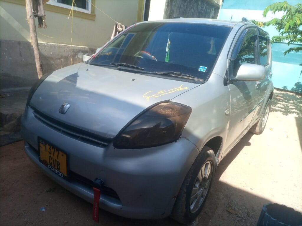 Toyota Passo bei poa sokoni Dar es salaam Tanzania