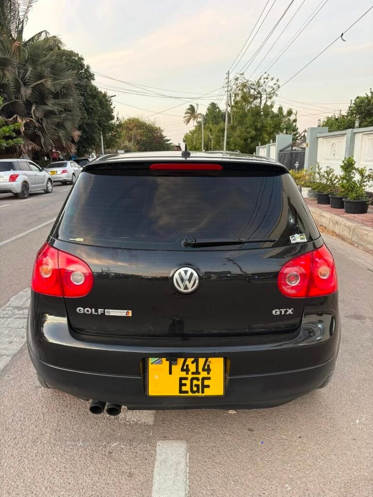 Magari Used Volkswagen Golf 2007 Dodoma Tanzania