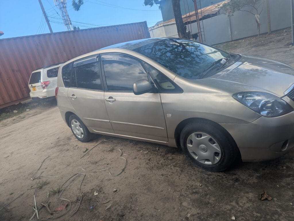 Bei ya Toyota Spacio 2004 Sokoni Dar es salaam Tanzania