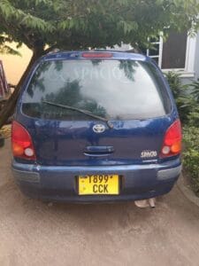 Bei ya Toyota Spacio 1999 Sokoni Dar es salaam Tanzania