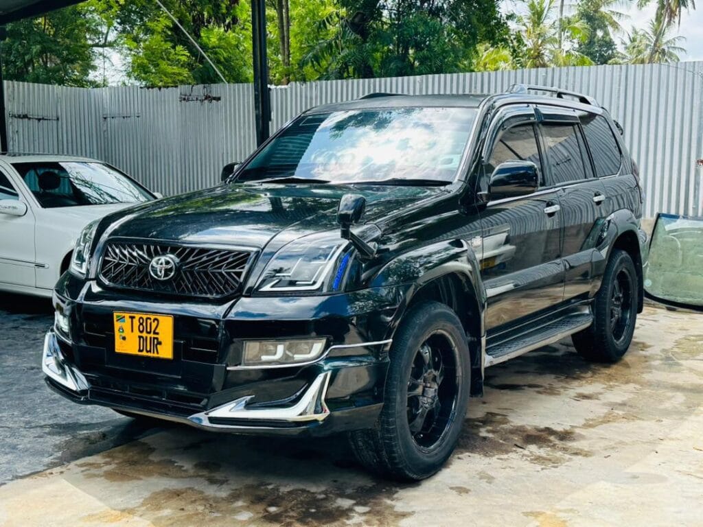 Magari Used Toyota Land Cruiser Prado 2007 Dar es salaam Tanzania