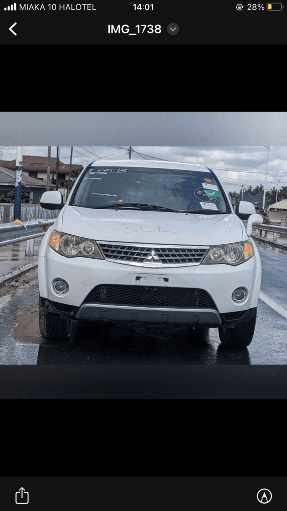 Bei ya Mitsubishi Outlander 2006 Sokoni Dar es salaam Tanzania