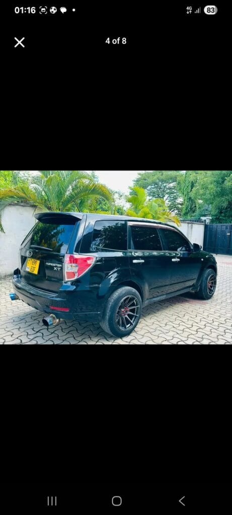 Magari Used Subaru Forester 2008 Dar es salaam Tanzania