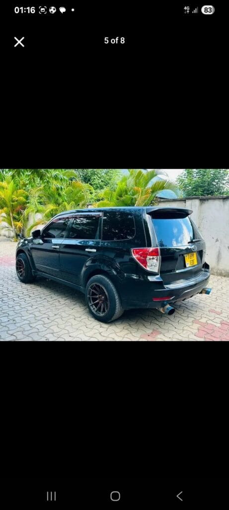 Subaru Forester bei poa sokoni Dar es salaam Tanzania
