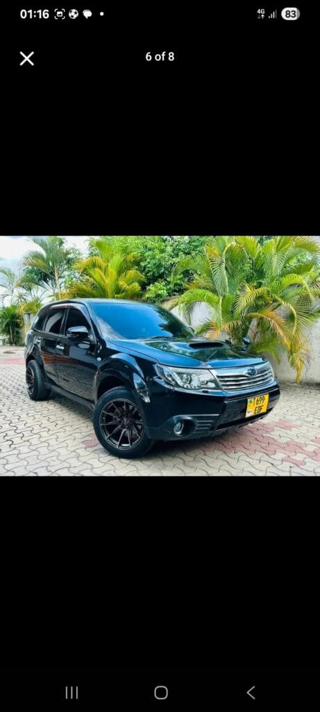 Magari Sokoni Subaru Forester ya Bei Poa 2008