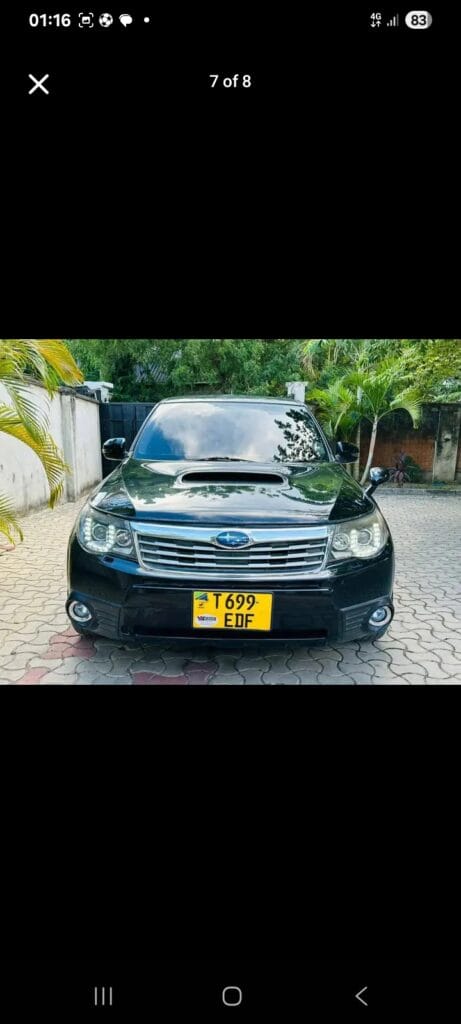 Magari Forester 2008 lipo Dar es salaam