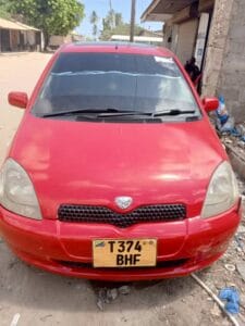Bei ya Toyota Vitz 2001 Sokoni Dar es salaam Tanzania