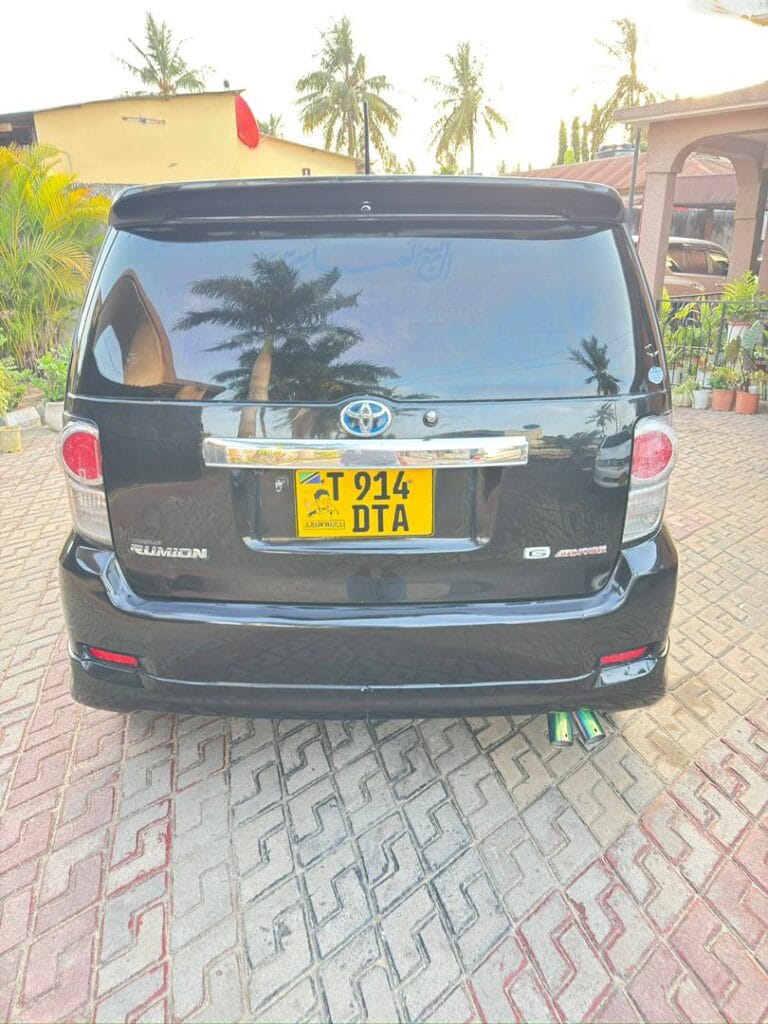 Price Of Toyota Rumion 2009 for Sale in Tanzania