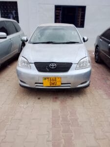 Used Toyota Allex 2004 for Sale in Dar es salaam