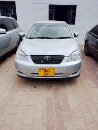 Bei Ya Toyota Allex 2004 Sokoni Dar es salaam Tanzania