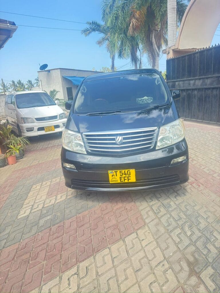Price Of Toyota Alphard 2006 for Sale in Tanzania