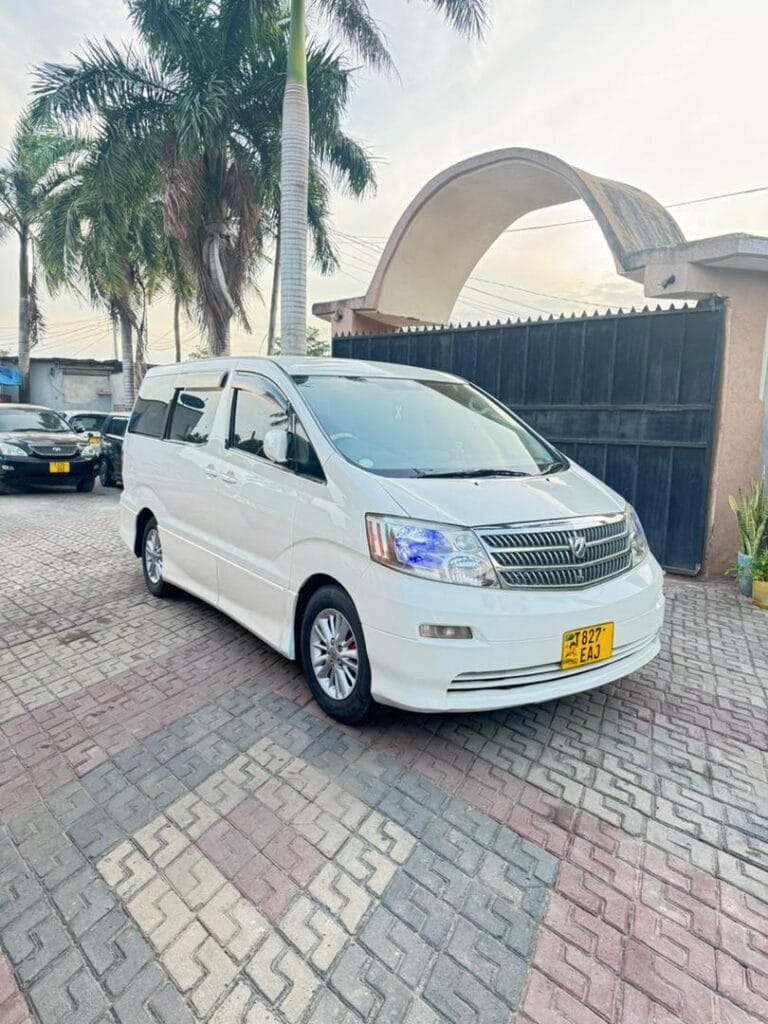 Price Of Toyota Alphard 2002 for Sale in Tanzania