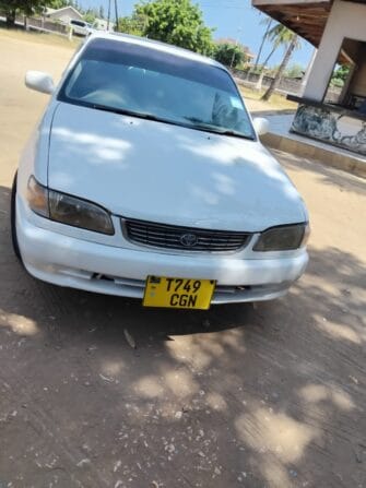Bei Ya Toyota Corolla 1999 Sokoni Dar es salaam Tanzania