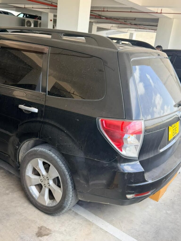 Magari Forester 2009 lipo Arusha