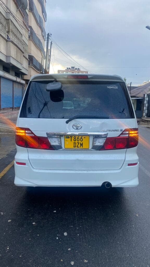 Price Toyota Alphard 2007 for Sale in Dar es salaam