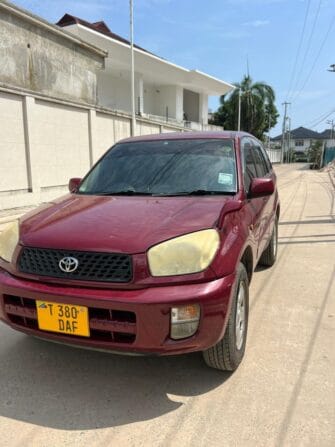 Price of Used Toyota Rav4 2003 for Sale in Dar es salaam Tanzania