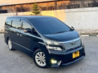 Price of Used Toyota Velfire 2010 for Sale in Dar es salaam Tanzania