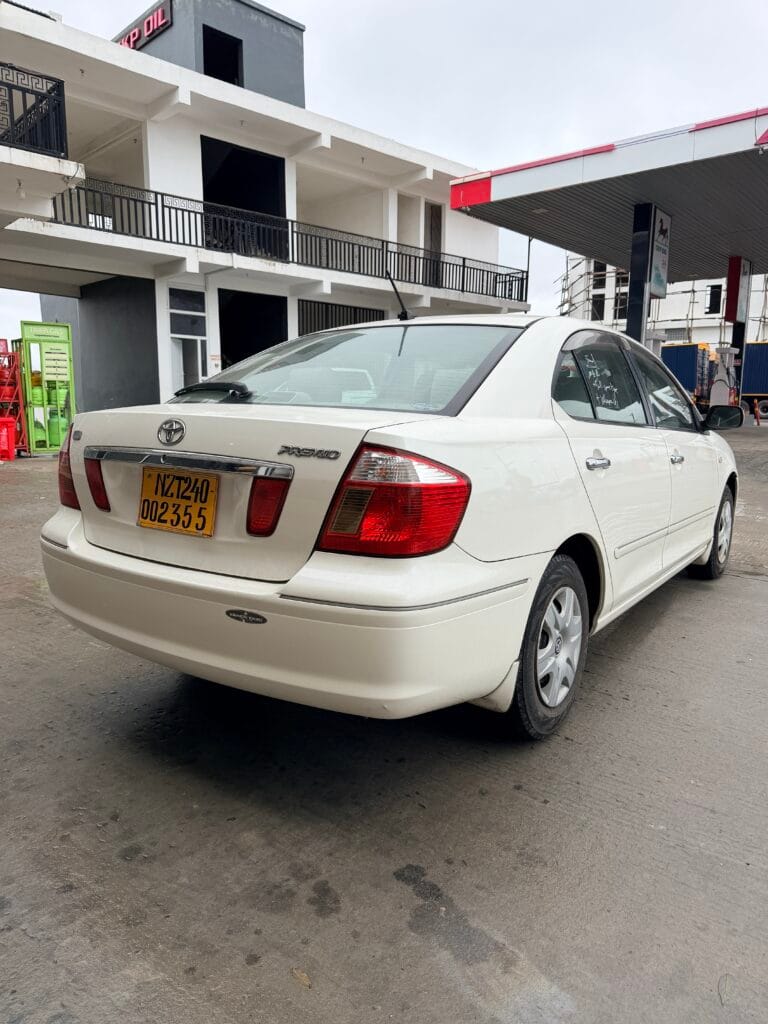 Magari Used Toyota Premio 2002 Dar es salaam Tanzania