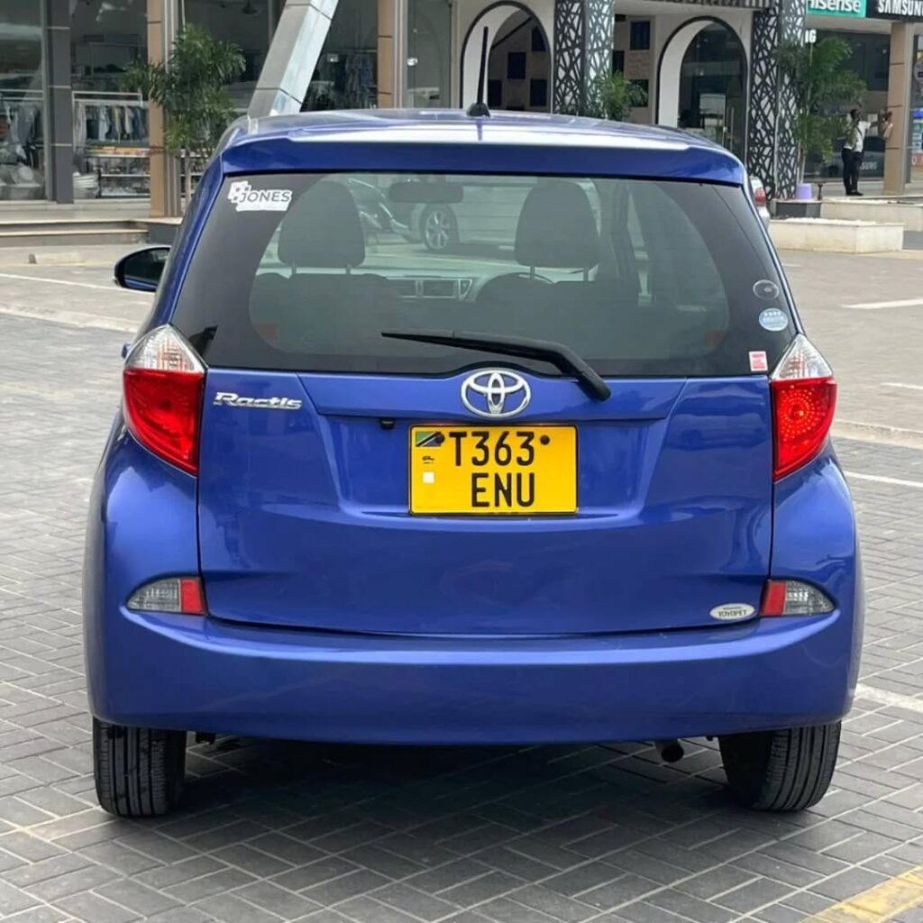 Price Of Toyota Ractis 2012 for Sale in Tanzania