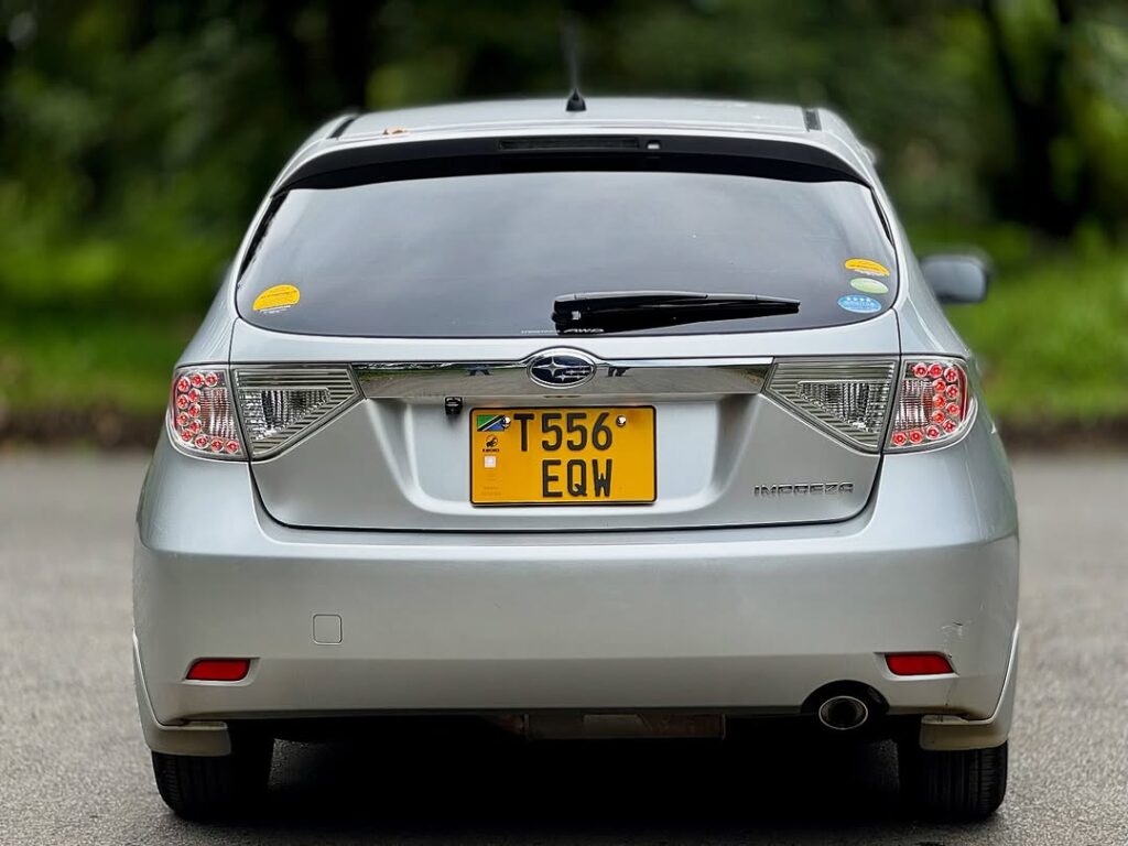 Magari Used Subaru Impreza 2008 Arusha Tanzania