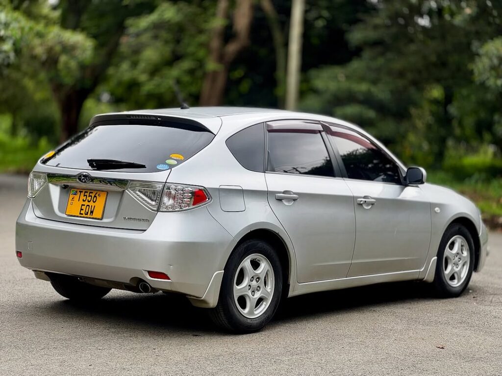 Bei ya Subaru Impreza 2008 Sokoni Arusha Tanzania