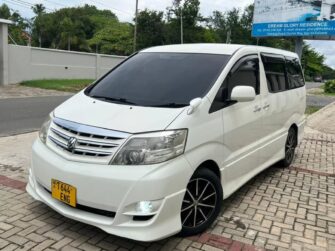 Bei Ya Toyota Alphard 2007 Sokoni Dar es Salaam Tanzania
