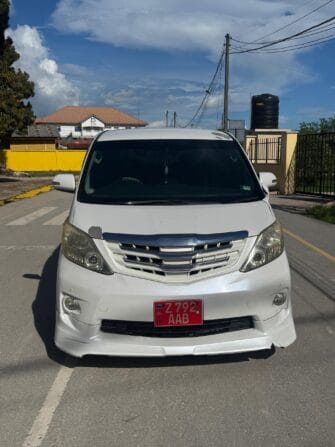 Bei Ya Toyota Alphard 2008 Sokoni Zanzibar Tanzania