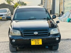 Bei ya Toyota Kluger 2008 Sokoni Dar es salaam Tanzania