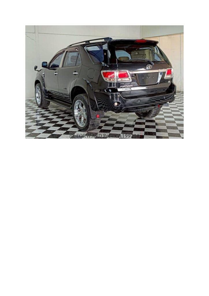 Magari Sokoni Toyota Fortuner ya Bei Poa 2007