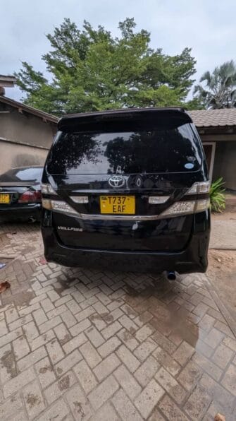Price of Used Toyota Velfire 2009 for Sale in Dar es salaam Tanzania