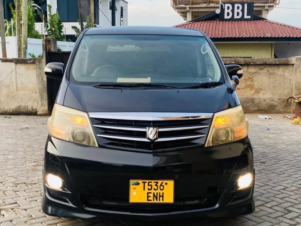 Toyota Alphard bei poa sokoni Dar es Salaam Tanzania