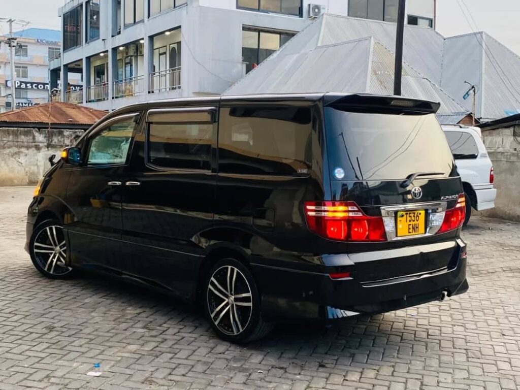 Magari Used Toyota Alphard 2007 Dar es Salaam Tanzania