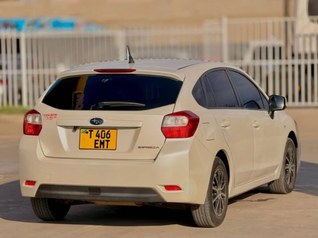 Magari Used Subaru Impreza 2013 Dar es Salaam Tanzania