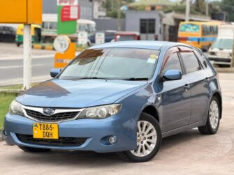 Bei Ya Subaru Impreza 2009 Sokoni Dar es Salaam Tanzania