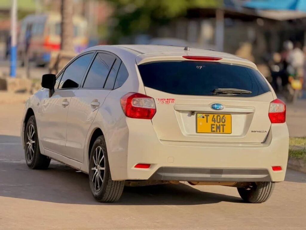 Bei ya Subaru Impreza 2013 Sokoni Dar es Salaam Tanzania