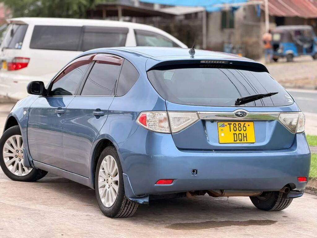Magari Used Subaru Impreza 2009 Dar es Salaam Tanzania