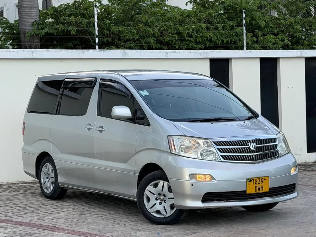 Magari Used Toyota Alphard 2004 Dar es Salaam Tanzania
