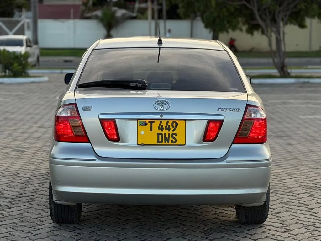 Bei ya Toyota Premio 2004 Sokoni Dar es Salaam Tanzania