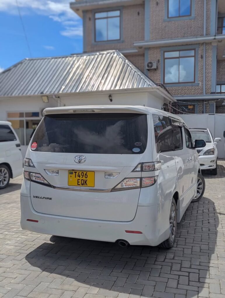 Buy Toyota Vellfire 2010 for Sale in Dar es Salaam