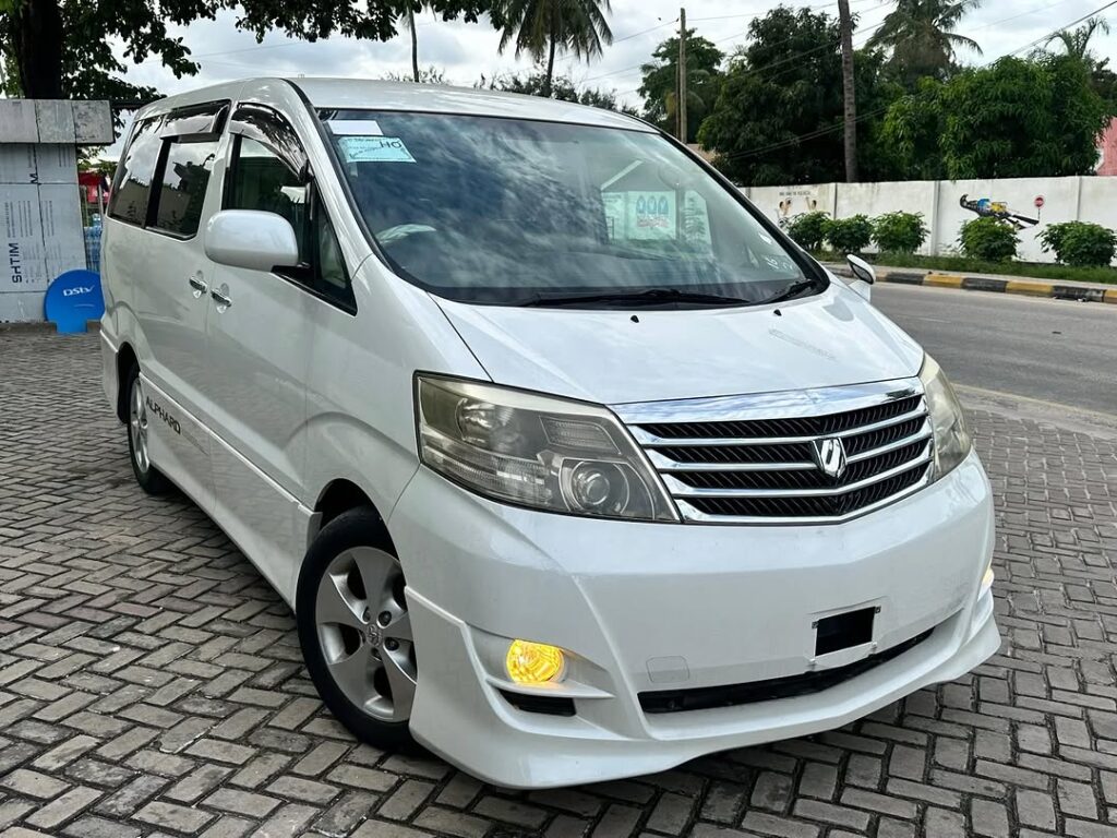 Magari Used Toyota Alphard 2007 Dar es Salaam Tanzania